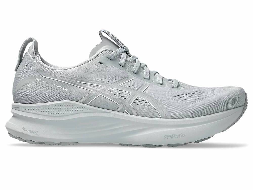 NEW ASICS men's gel-kayano 32 running shoes in piedmont grey/gravel